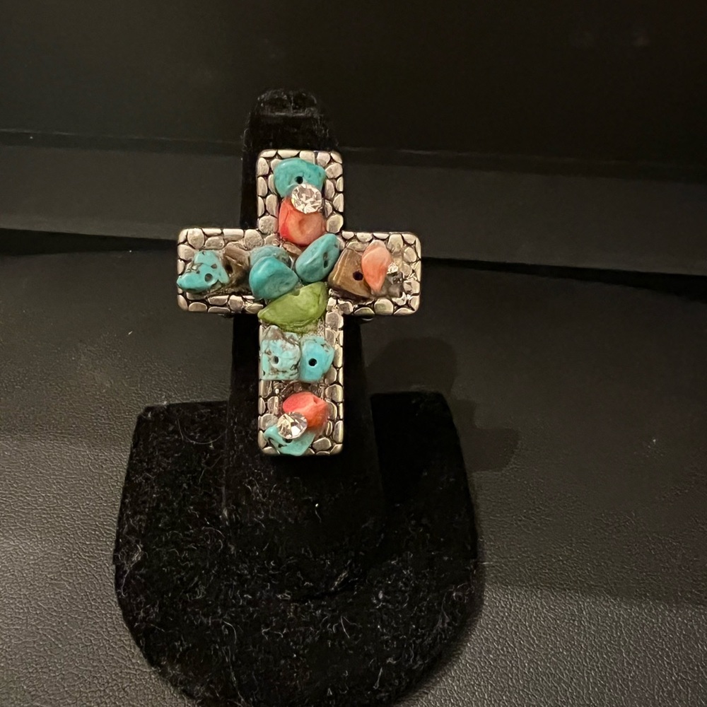 Cross stretch ring